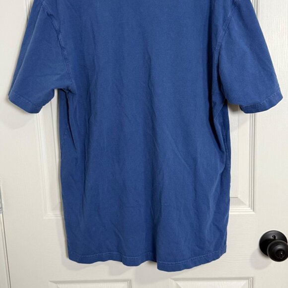 Carhartt Original Fit T-Shirt Mens Medium Blue Faded Casual Workwear - Picture 7 of 13